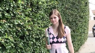 Teen girl gets her nipples, pussy, and ass licked