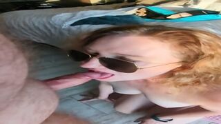 POV Blowjob Facial Ending