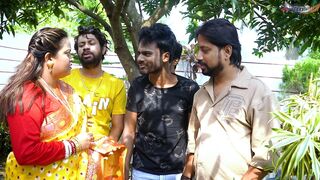 DESI MALLU BHABHI HARDCORE DIFFERENT POSITION OF SEX WITH FOUR LOCAL DESI BOYS WHEN SHE WAS ALONE AT HOME ( gangbang )