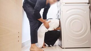 Indian girl stuck in washing machine the boy took advantage new sex video 2025