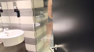 "Do you have an erection???". Sharing a bed with a coworker ended up with an unexpected sex.