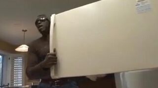 Stocking and Doggystyle with a Black dick